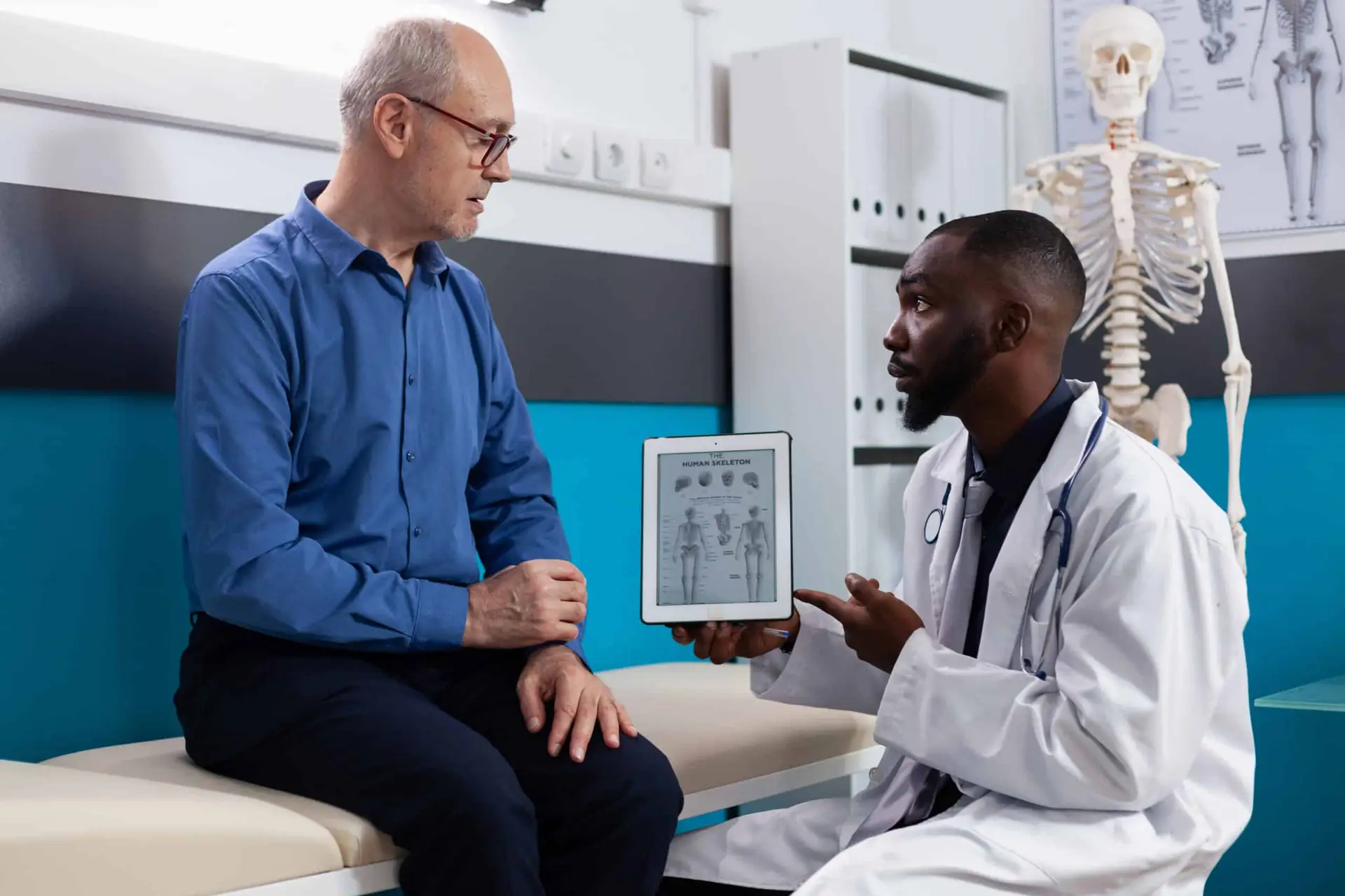 Doctor consulting with patient about recurrent UTI treatment at Atlas Infectious Disease Practice in South Florida